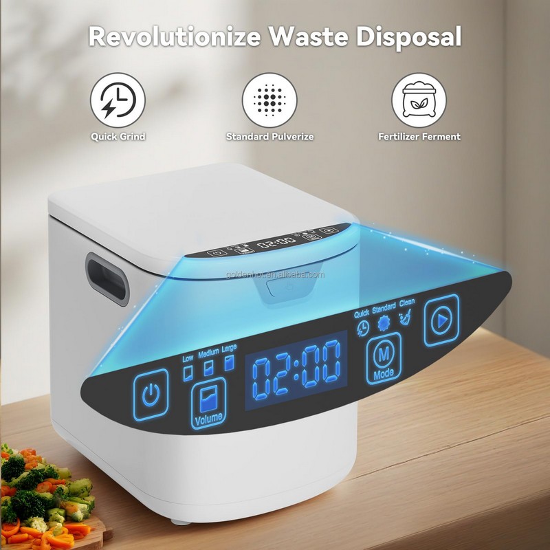 CY03 Large Capacity 3.5L Electric Kitchen Composter with controls