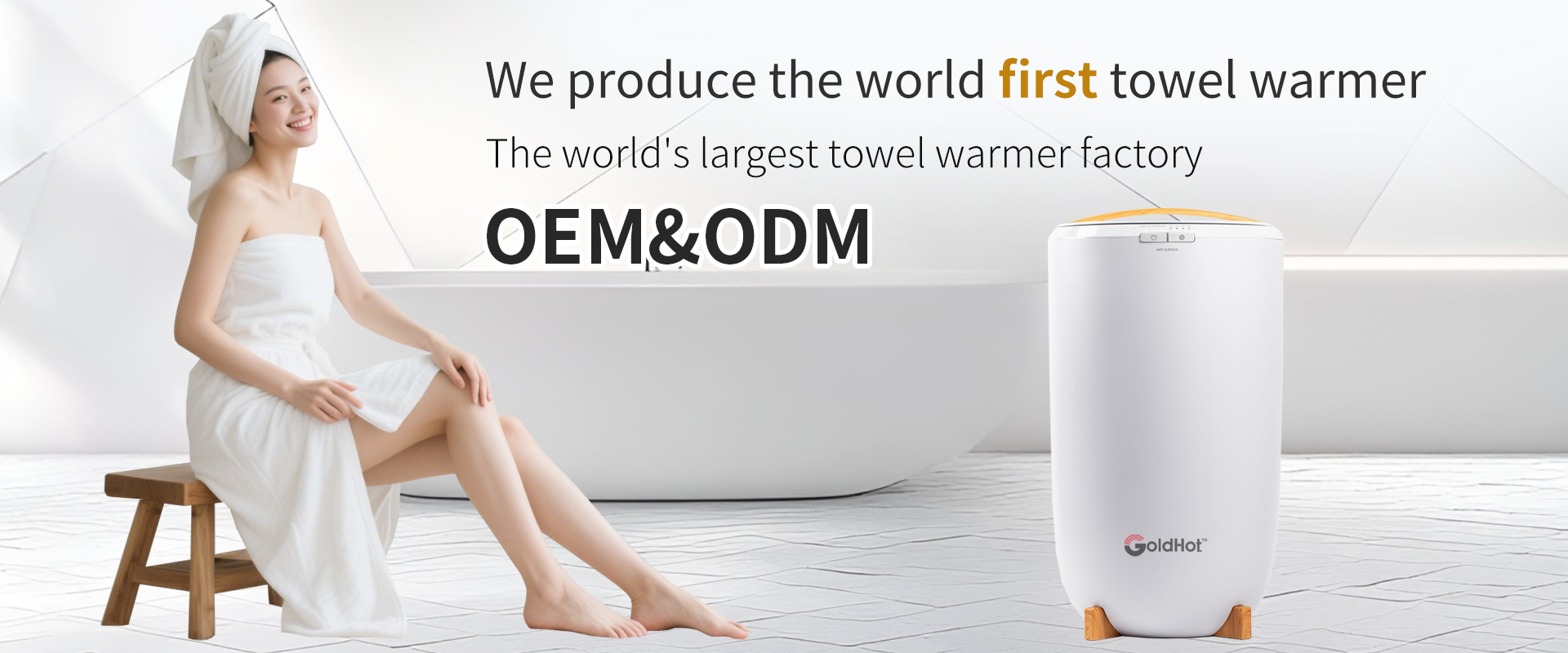 towel warmer bucket